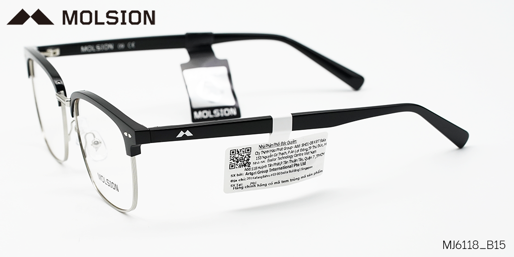 GỌNG KÍNH MOLSION MJ6118 B15 - Hình 5