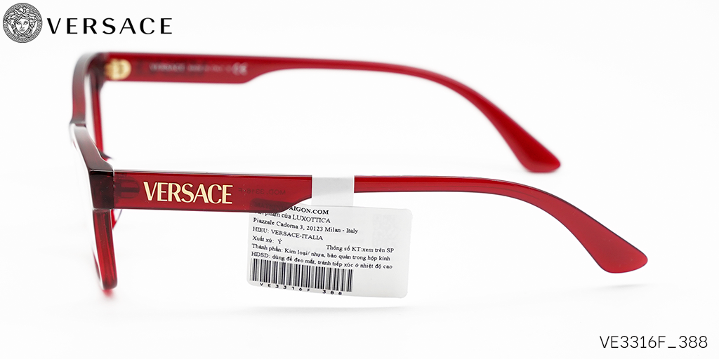 Gọng kính VERSACE VE3316F 388 - Hình 6