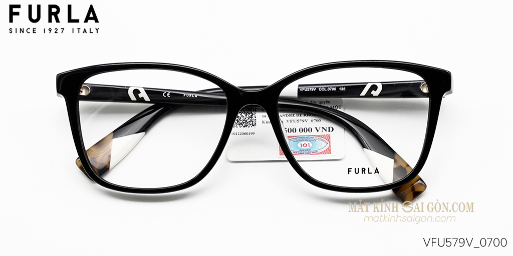 Gọng Kính Furla VFU579 0700 - Hover