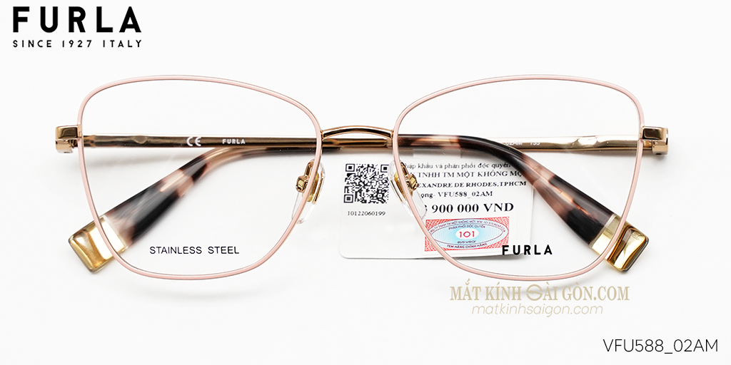Gọng Kính  Furla VFU588 02AM - Hover