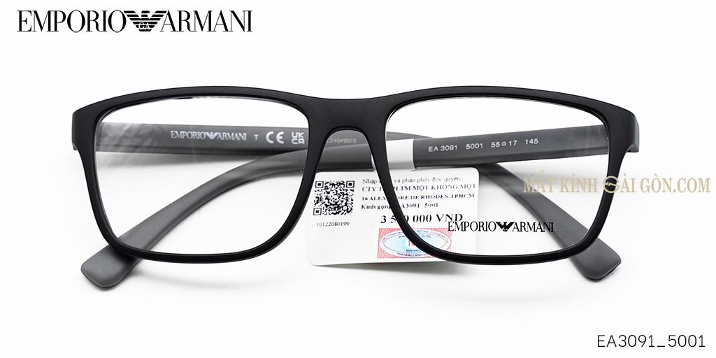 GỌNG KÍNH EMPORIO ARMANI EA3091 5001 - Hover