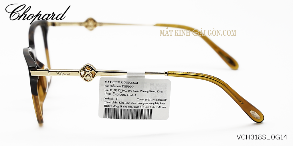 Gọng Kính Chopard VCH318S 0G14 - Hình 7