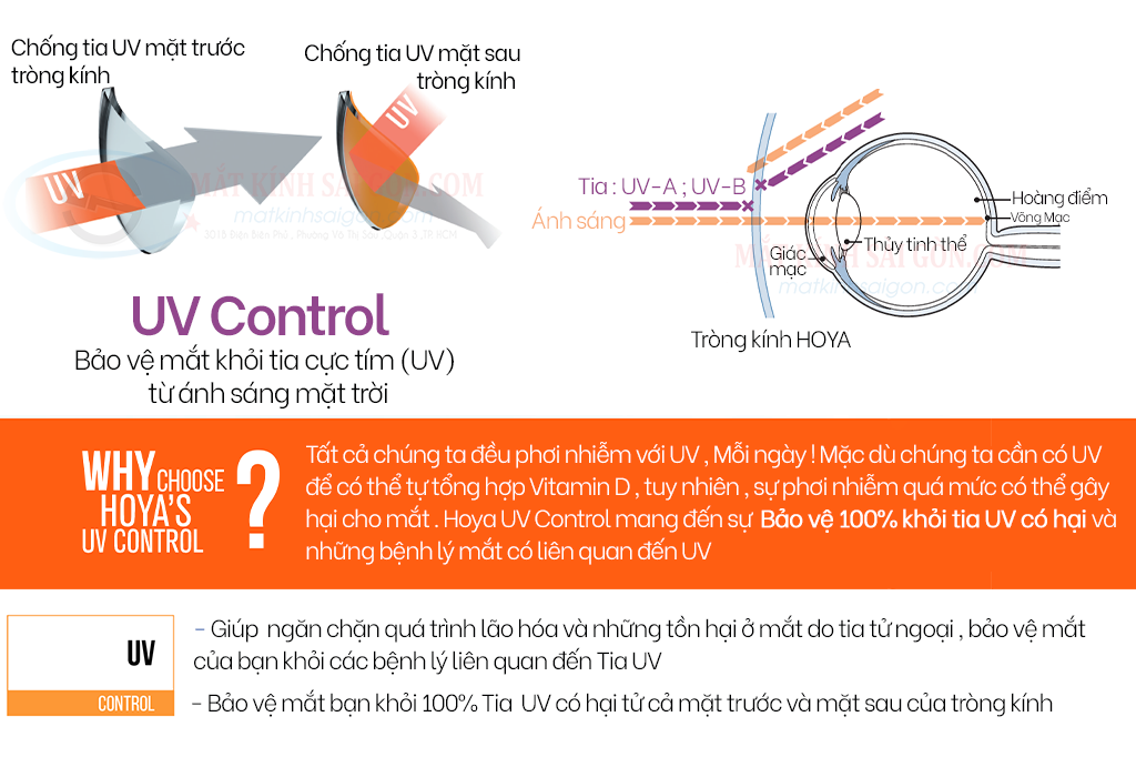 Tròng Kính 1.60 HOYA Nulux Full Control - Hình 6