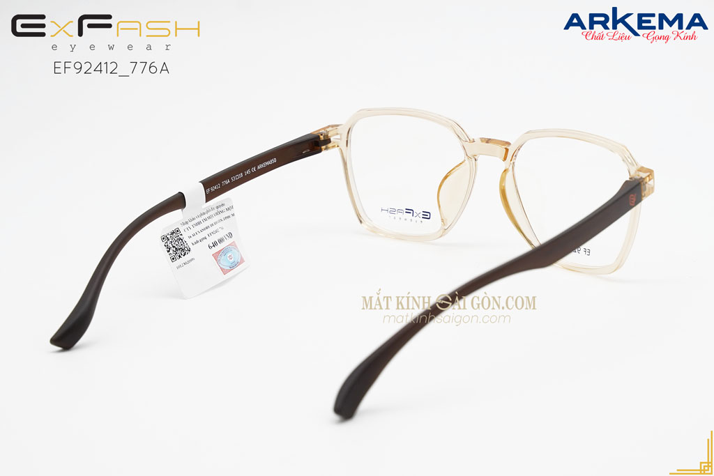 Gọng Kính Nhựa ExFash EF92412 776A - Hình 4