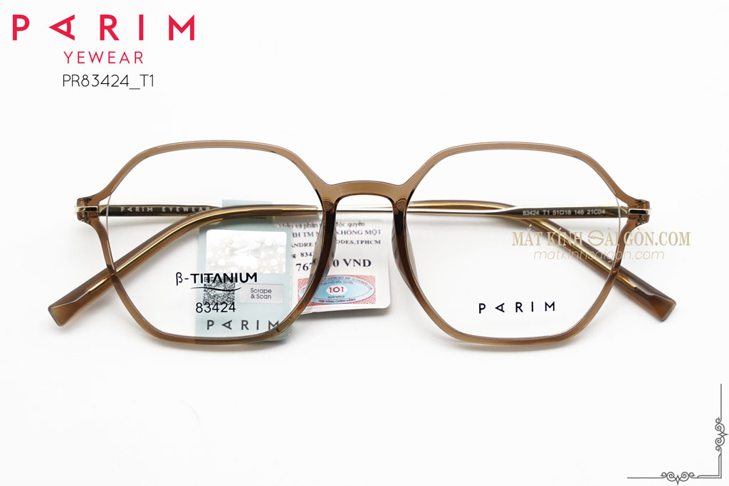 Gọng Kính Parim PR83424 T1 - Hover