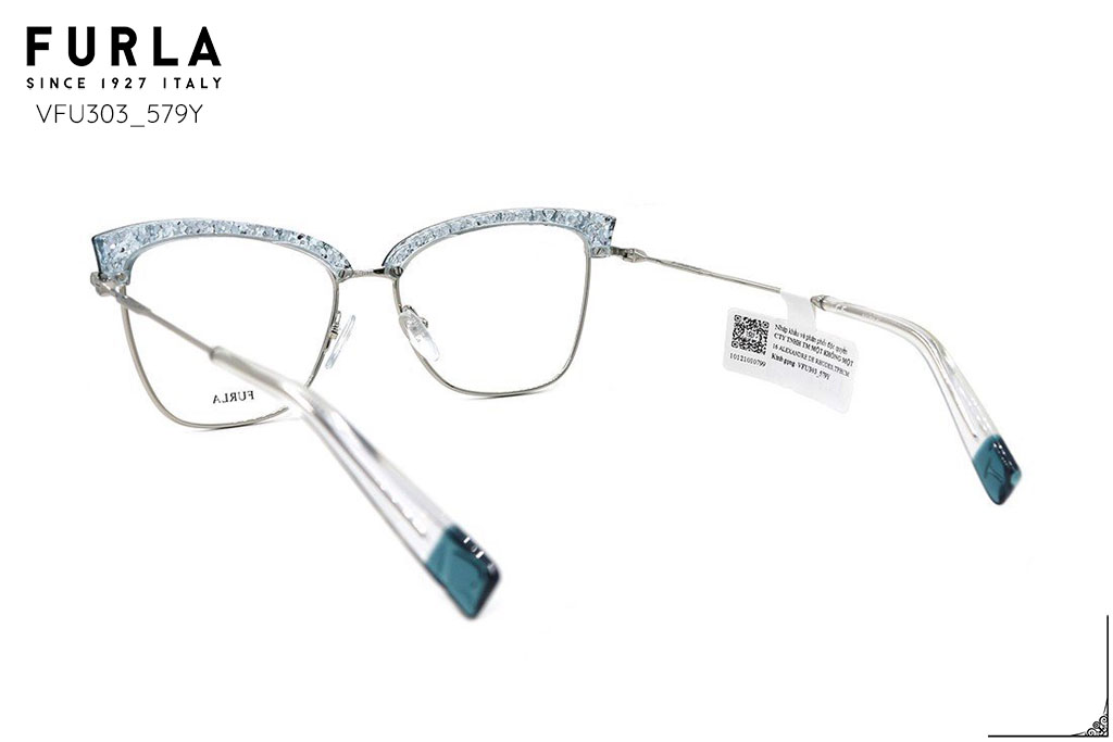 Gọng Kính Furla VFU303 579Y - Hình 3