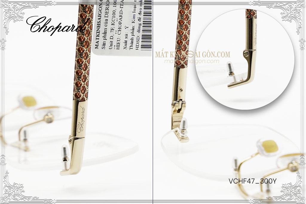 Gọng Kính Chopard VCHF47 300Y - Hình 7