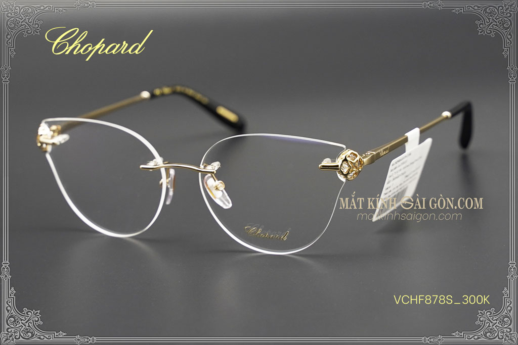Gọng Kính Chopard VCHF87S 300K - Hình 4