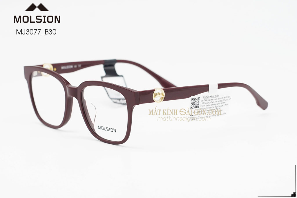 GỌNG KÍNH MOLSION MJ3077 B30 - Hình 6