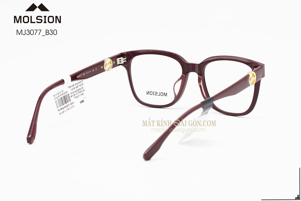 GỌNG KÍNH MOLSION MJ3077 B30 - Hình 4