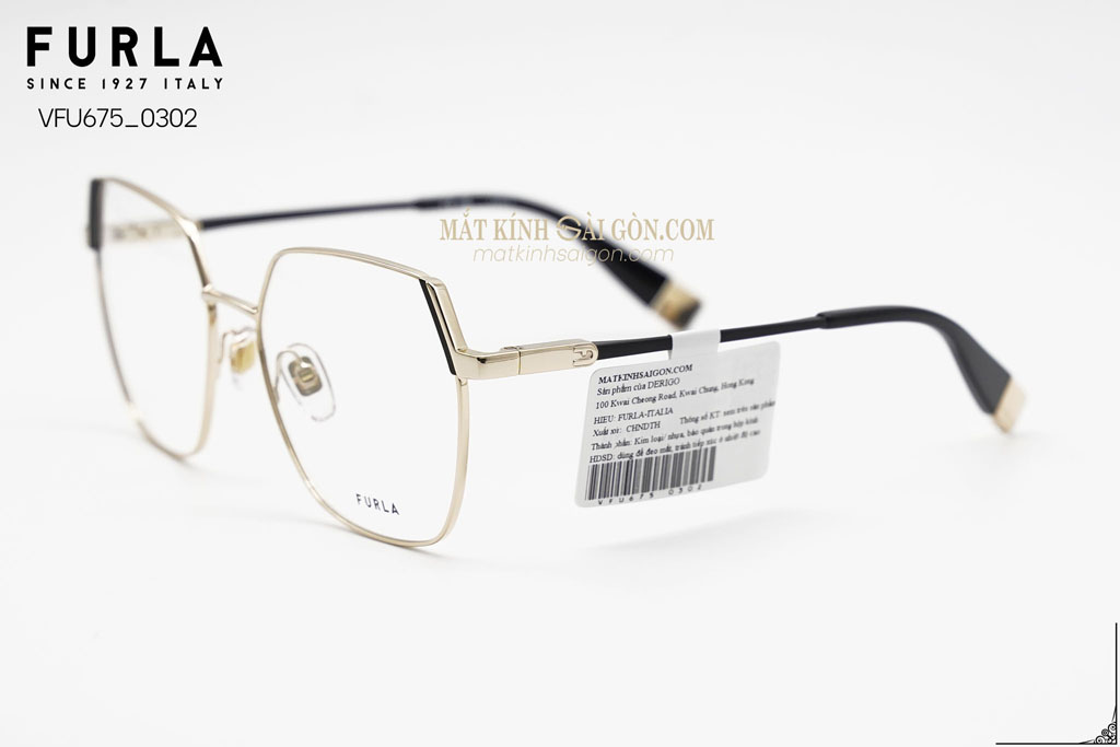 Gọng Kính Furla VFU675 0302 - Hình 6