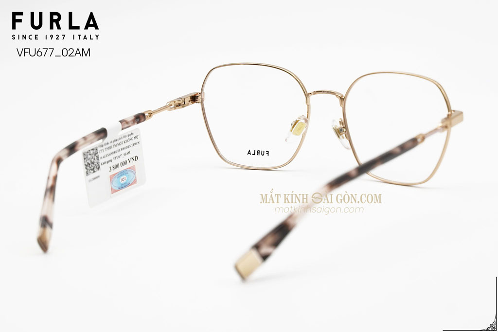 Gọng Kính Furla VFU677 02AM - Hình 4