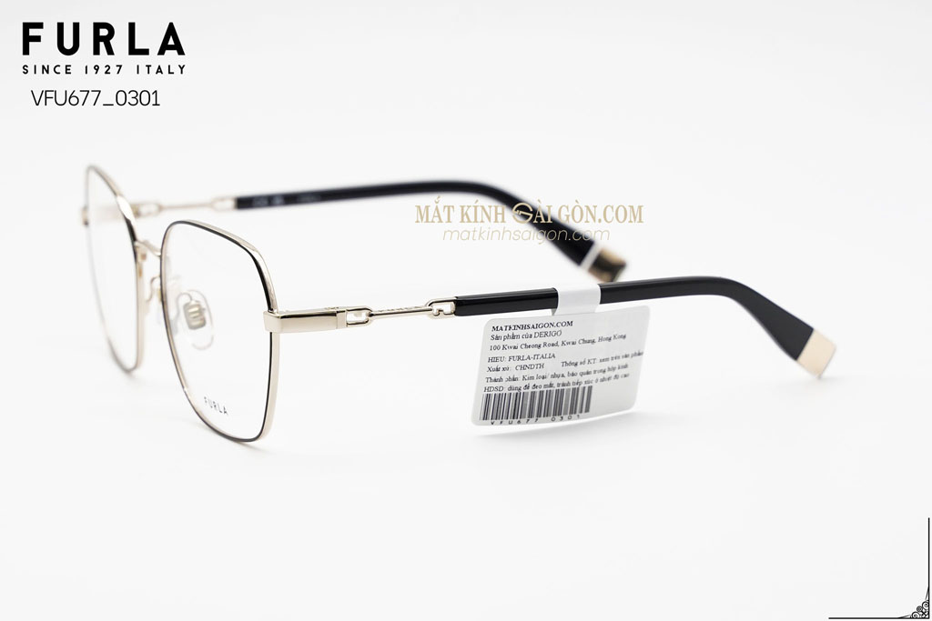 Gọng Kính Furla VFU677 0301 - Hình 6