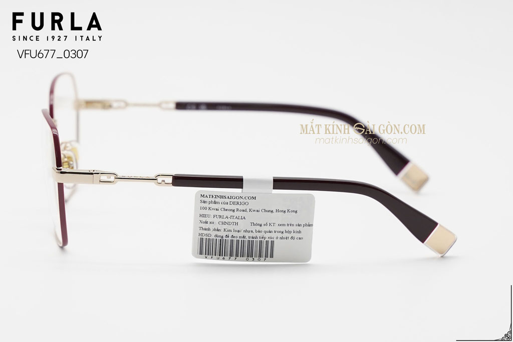 Gọng Kính Furla VFU677 0307 - Hình 8