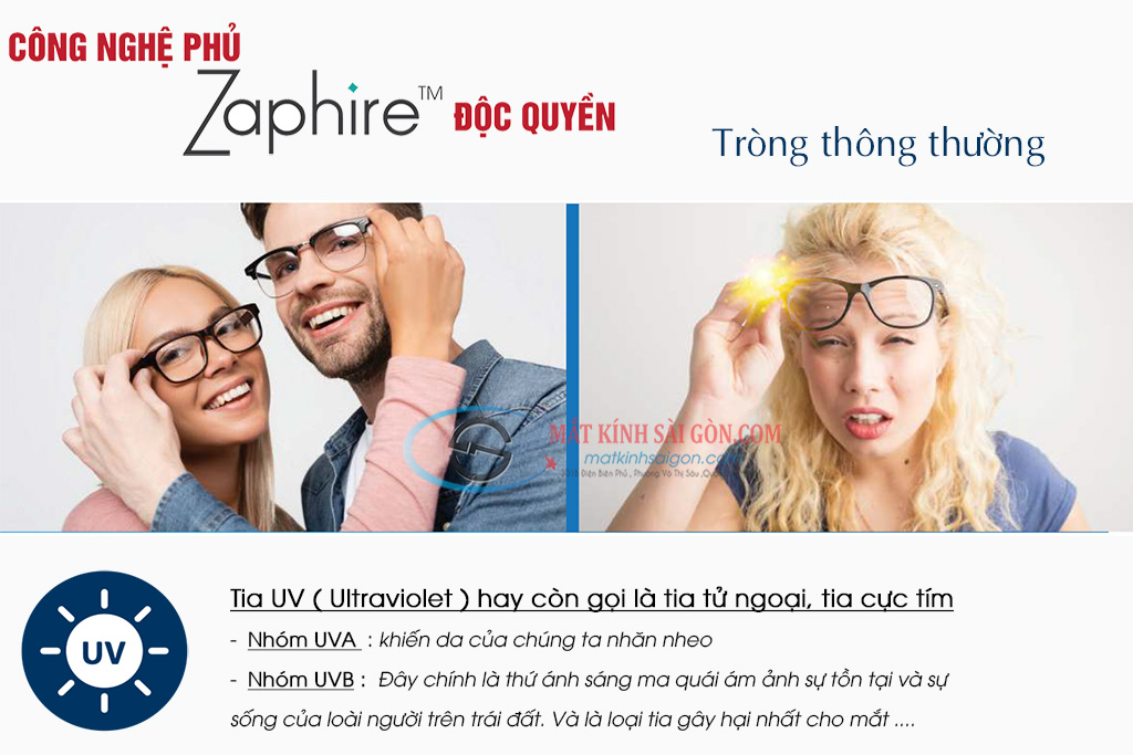 Tròng Kính Đa Tròng 1.60  Excelite Zaphire-Sx - Hình 7