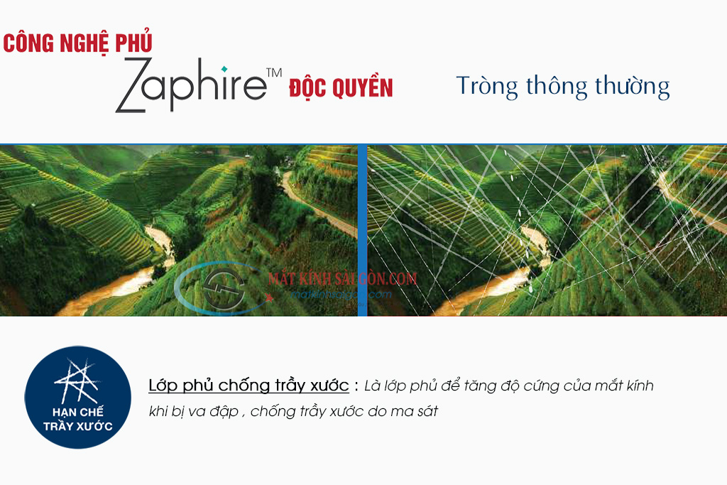 Tròng Kính Đa Tròng 1.60  Excelite Zaphire-Sx - Hình 8