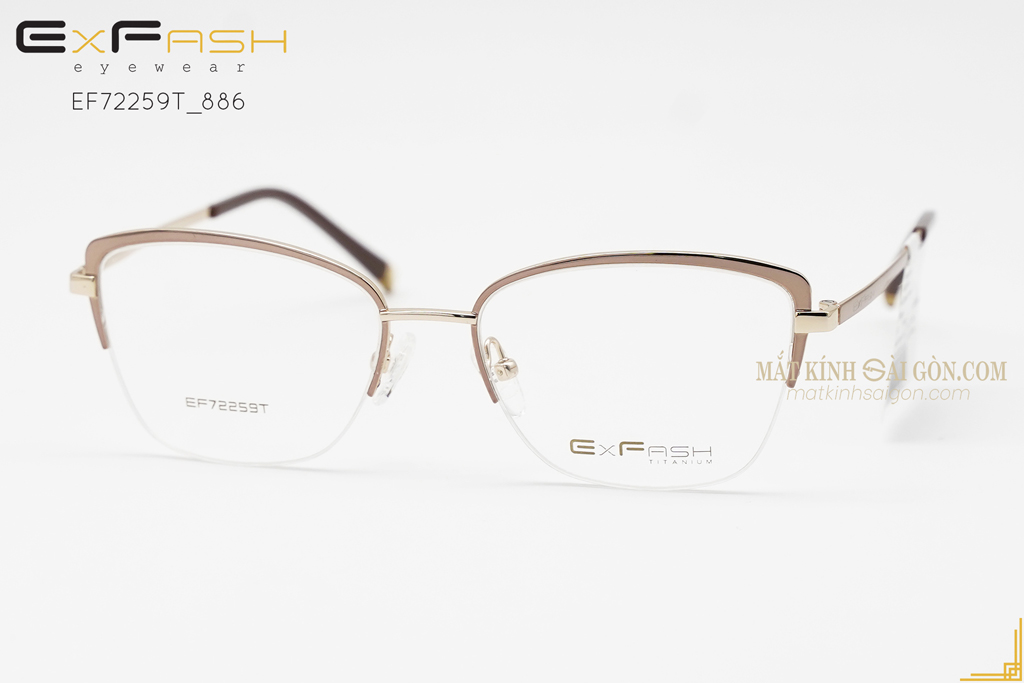 Gọng Kính ExFash EF72259T 886 - Hình 5