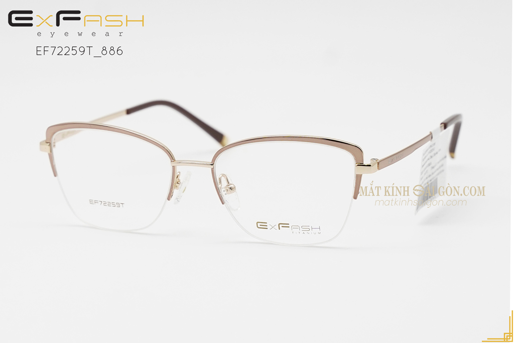 Gọng Kính ExFash EF72259T 886 - Hình 6