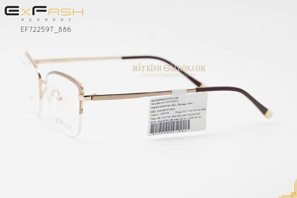 Gọng Kính ExFash EF72259T 886 - Hình 8