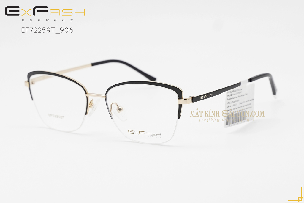 Gọng Kính ExFash EF72259T 906 - Hình 6