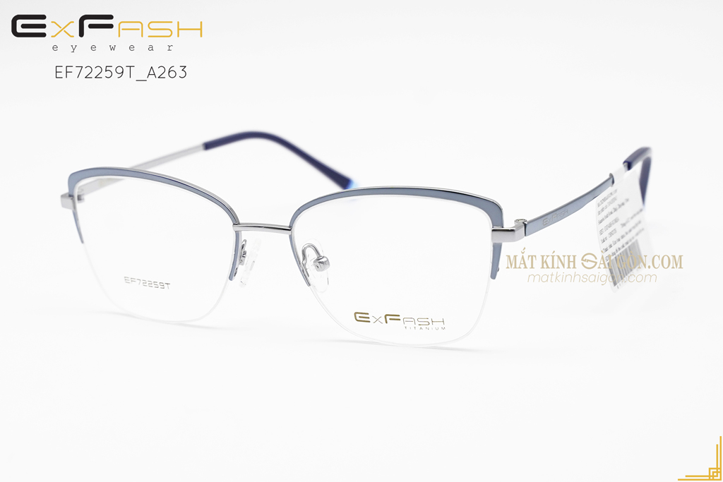 Gọng Kính ExFash EF72259T A263 - Hình 4