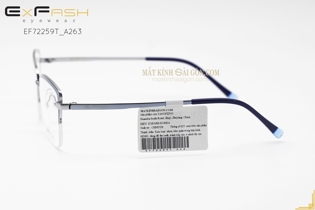 Gọng Kính ExFash EF72259T A263 - Hình 6