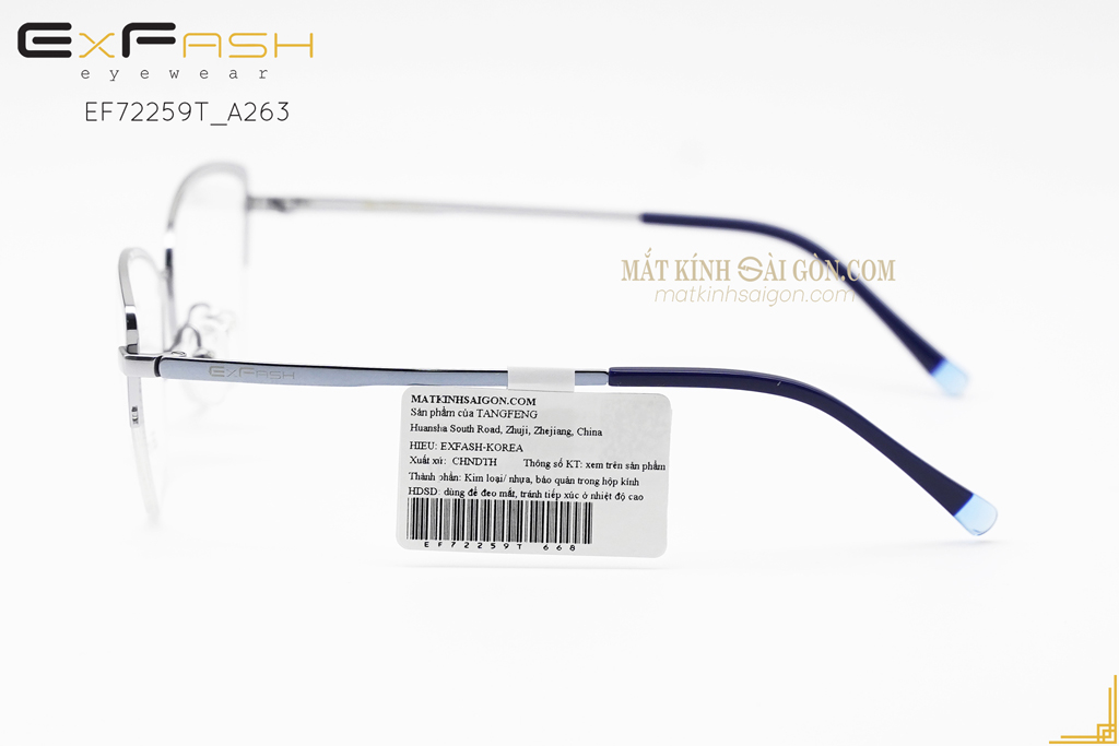 Gọng Kính ExFash EF72259T A263 - Hình 7