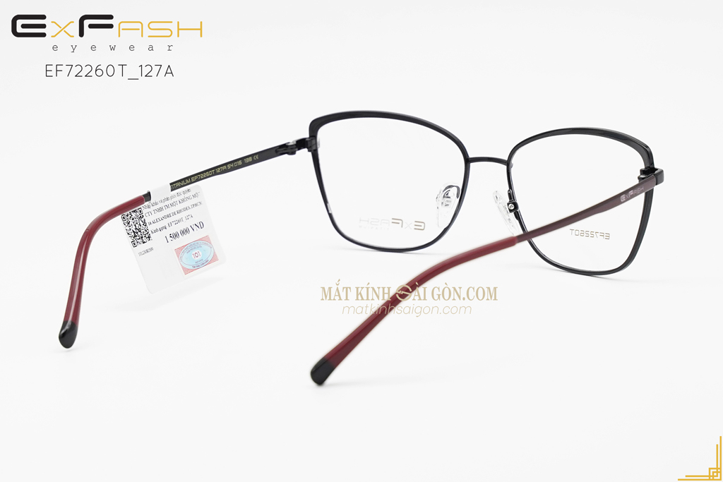 Gọng Kính ExFash EF72260T 127A - Hình 4