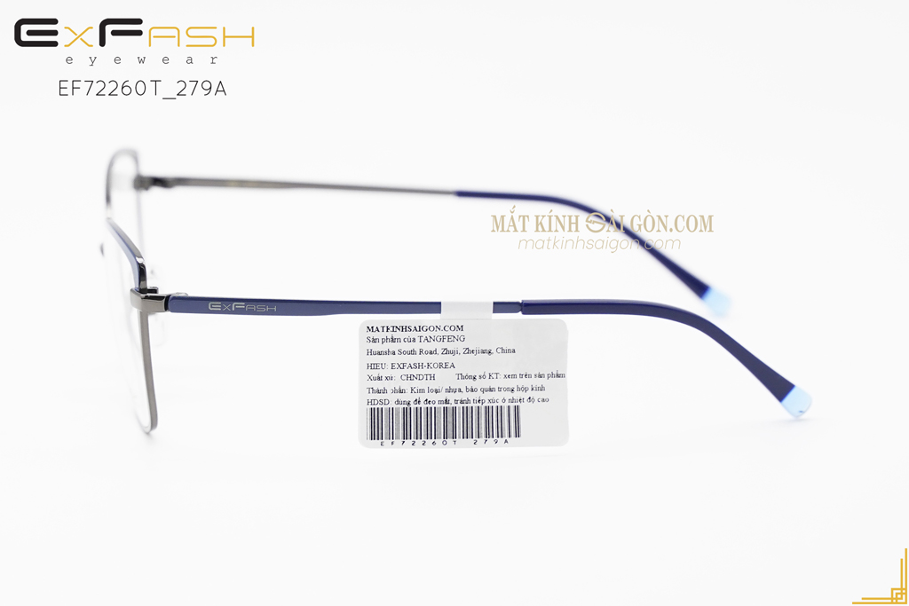 Gọng Kính ExFash EF72260T 279A - Hình 8