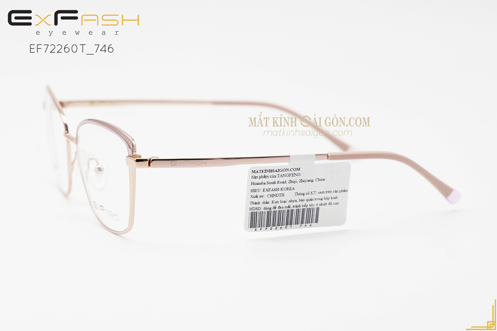 Gọng Kính ExFash EF72260T 746 - Hình 6