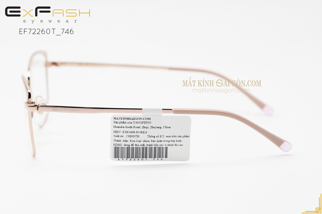 Gọng Kính ExFash EF72260T 746 - Hình 7