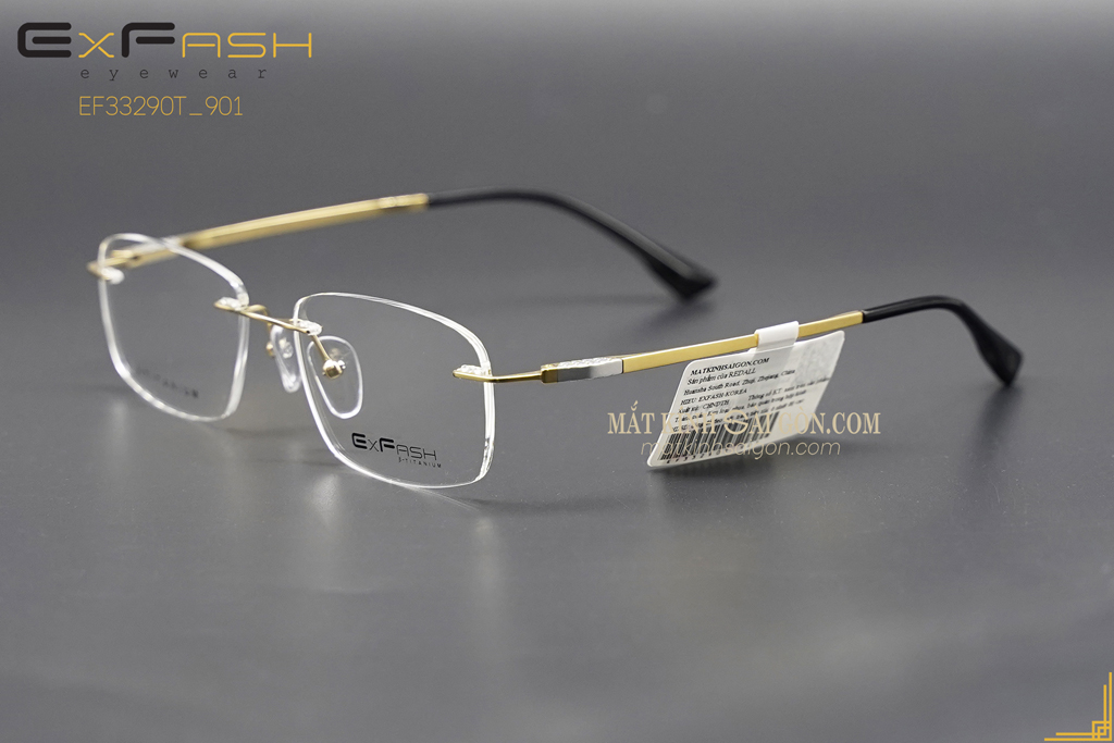 Gọng Kính ExFash EF33290T 901A - Hình 6