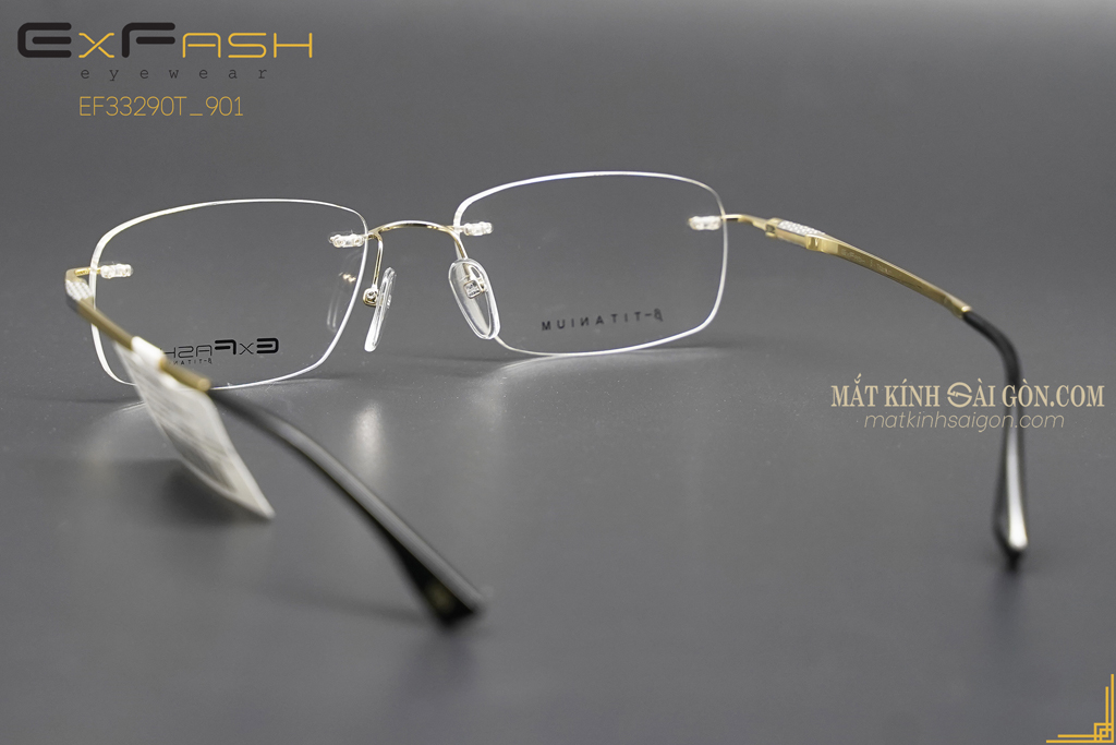 Gọng Kính ExFash EF33290T 901A - Hình 4