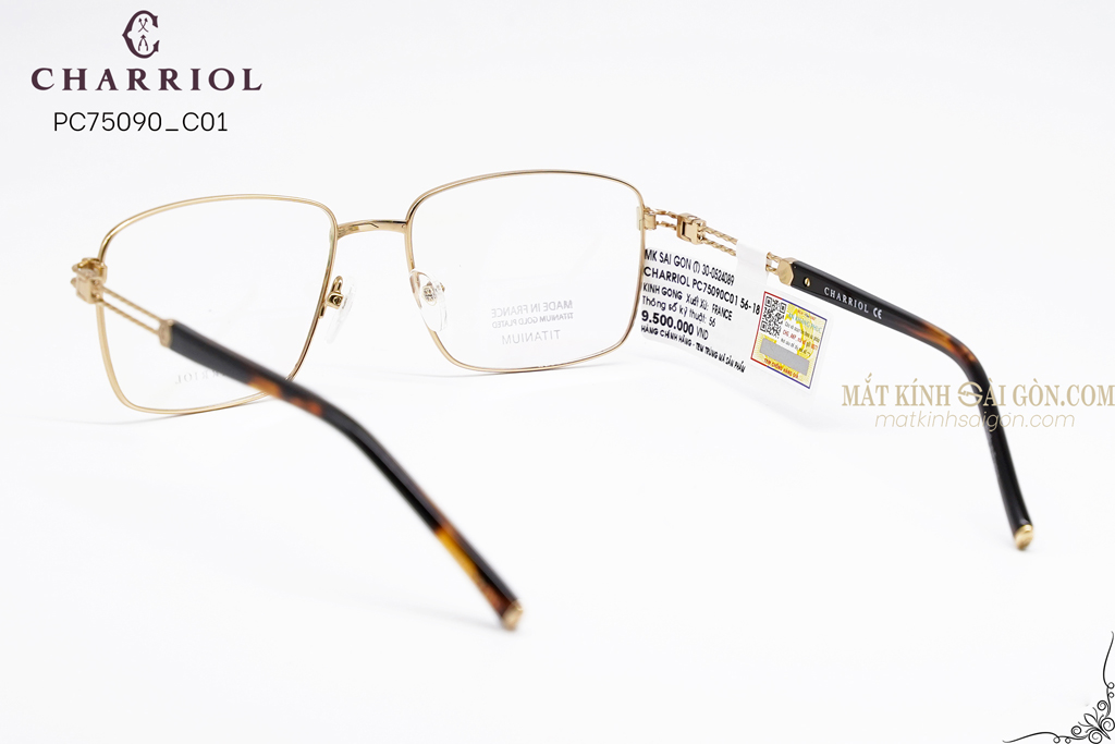 GỌNG KÍNH CHARRIOL PC75090 C01 - Hình 3