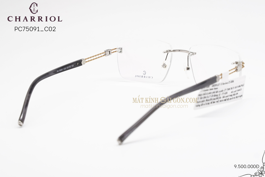 GỌNG KÍNH CHARRIOL PC75091 C02 - Hình 4