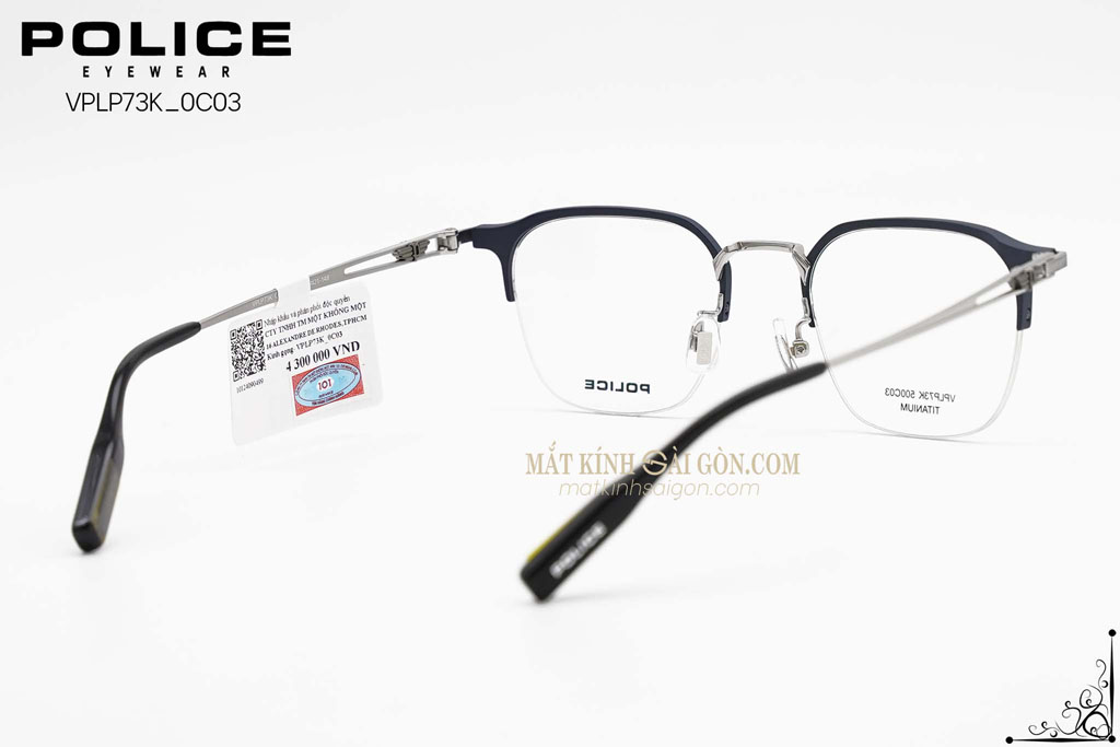 GỌNG KÍNH POLICE VPLP73K 0C03 - Hình 4