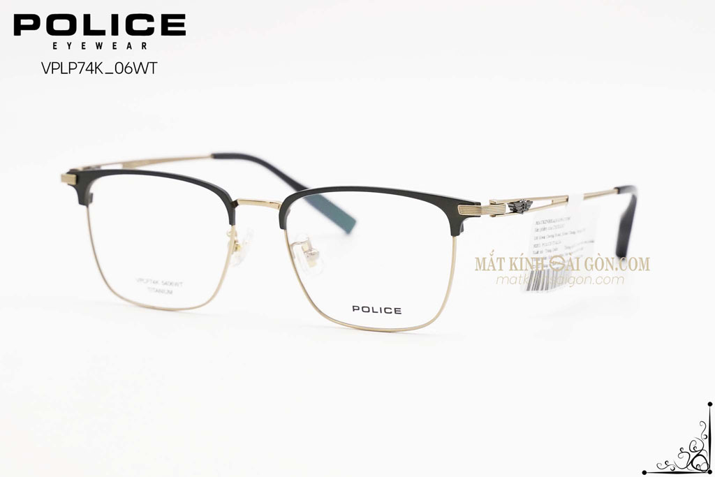 GỌNG KÍNH POLICE VPLP74K 06WT - Hình 5