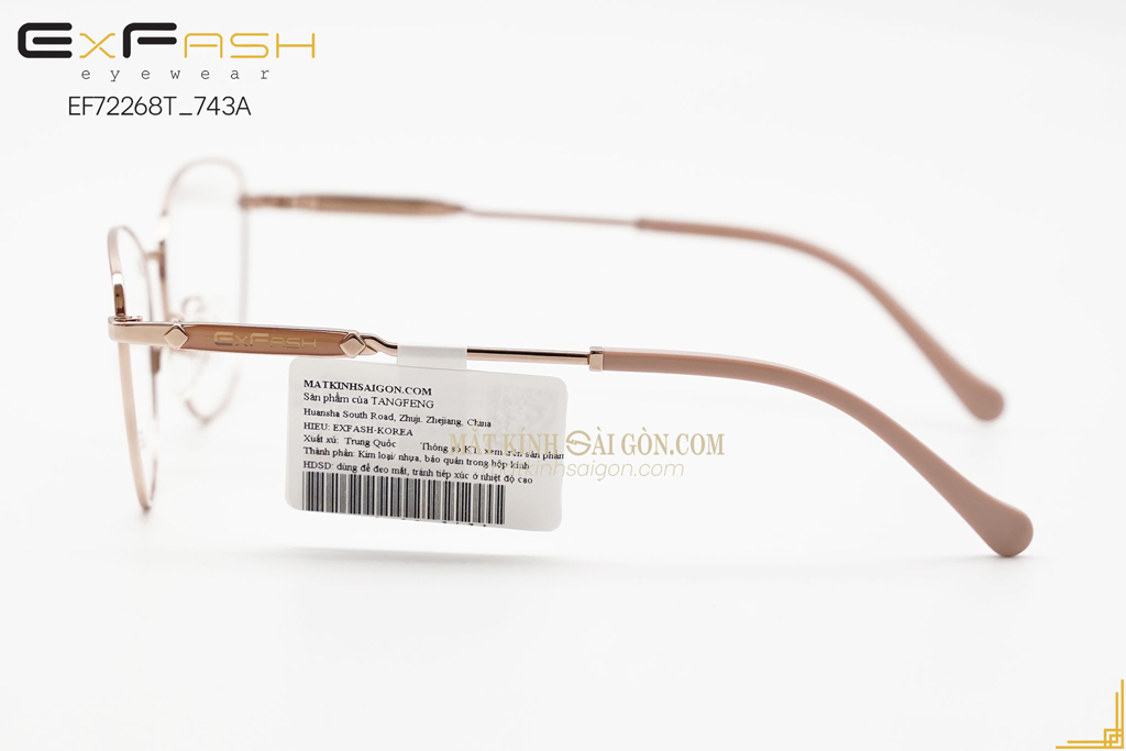 GỌNG KÍNH EXFASH EF72268T 743A - Hình 9