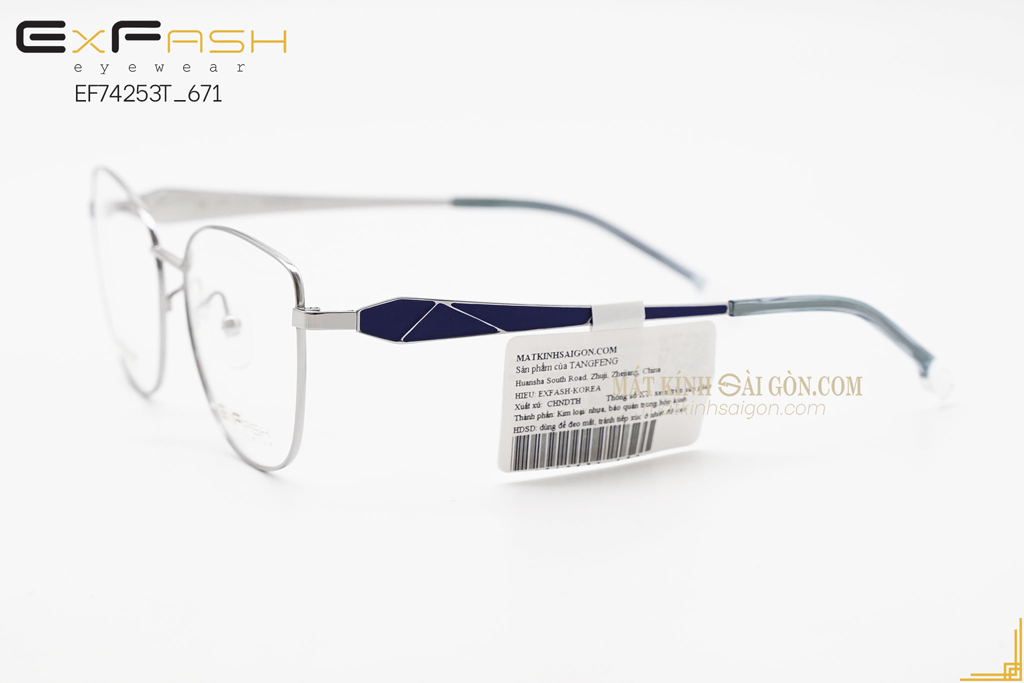 GỌNG KÍNH EXFASH EF74253T 671 - Hình 7