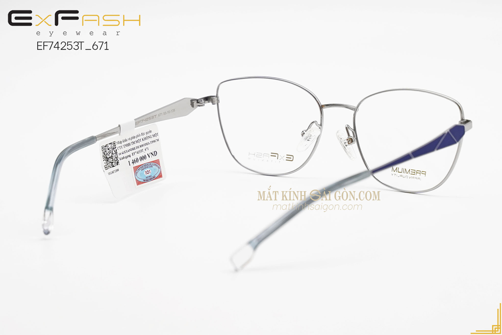 GỌNG KÍNH EXFASH EF74253T 671 - Hình 3