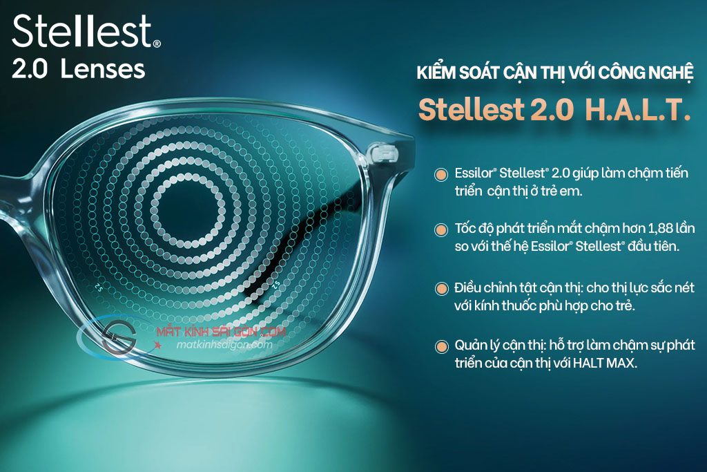 TRÒNG KÍNH KIỂM SOÁT CẬN THỊ ESSILOR STELLEST 2.0 - Hình 3