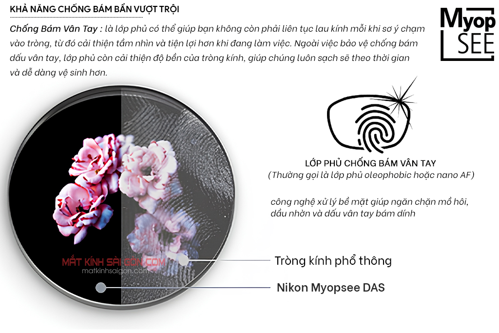 TRÒNG KÍNH 1.60 NIKON SEECOAT NEXT MYOPSEE - Hình 8